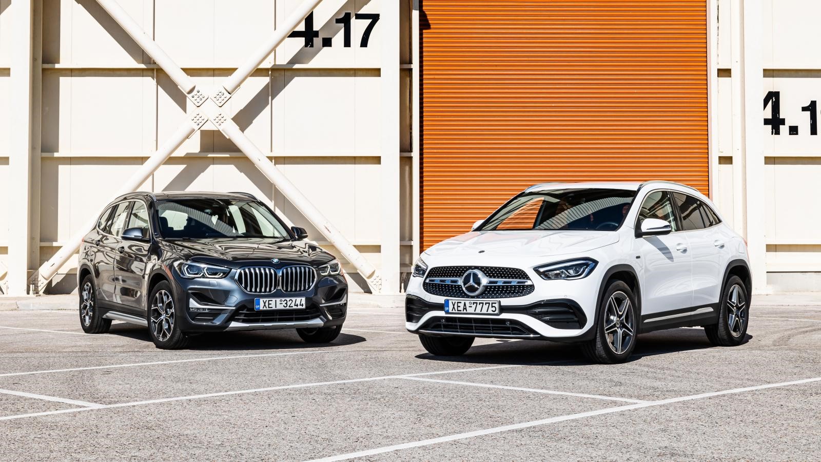 BMW X1 vs Mercedes GLA Συγκρίνουμε δύο premium SUV που μπαίνουν